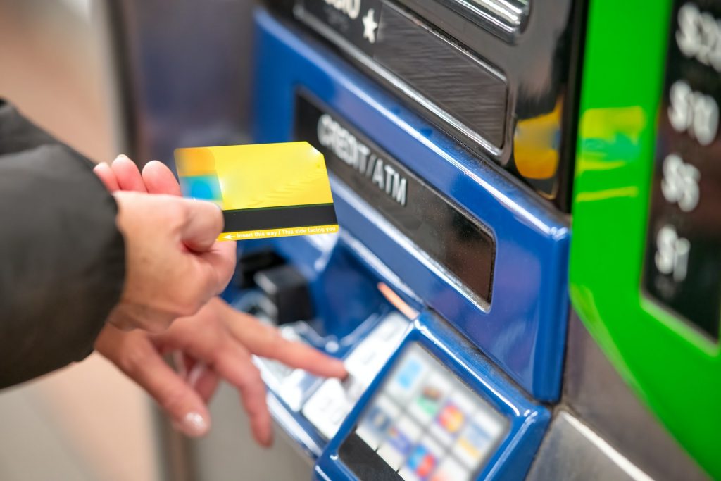 credit card cash withdrawals