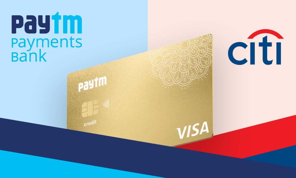 paytm citi co-branded card