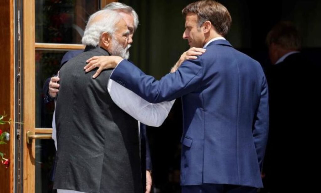 Modi Introducees UPI in France