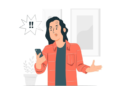 Paytm and Google Pay, along with PhonePe, are now integrating FRI alerts into their platforms. (Image by Storyset on Freepik)
